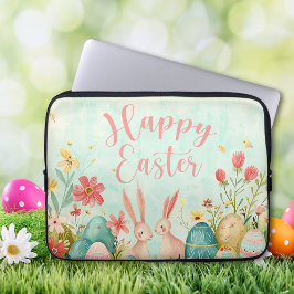 Funda Para Portátil Feliz Año Pascua