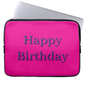 Funda para portátil - Feliz Cumpleaños