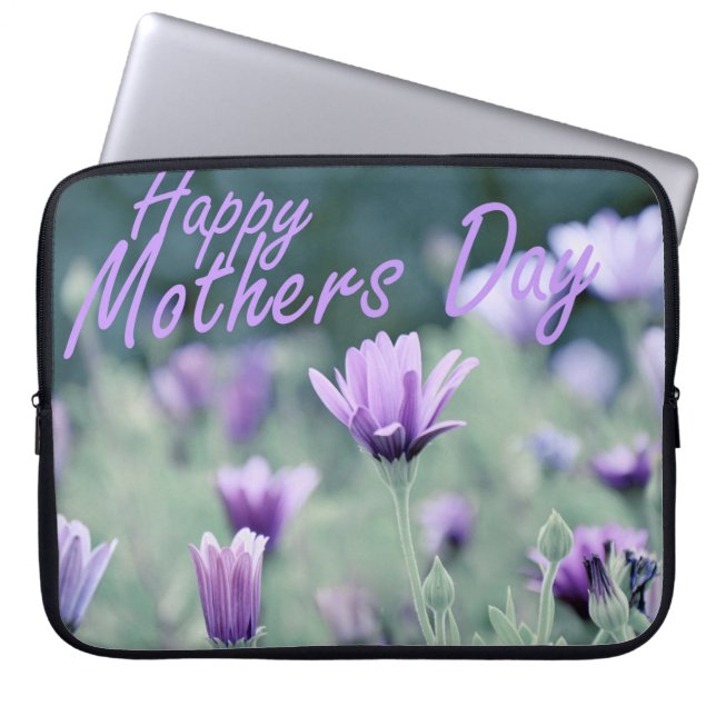 Funda Para Portátil "Feliz Día de la Madre" (Frente)