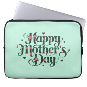 Funda Para Portátil Feliz Día de la Madre