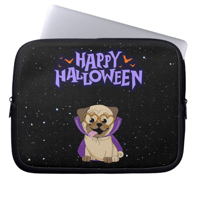 Funda Para Portátil Feliz Halloween (Frente)