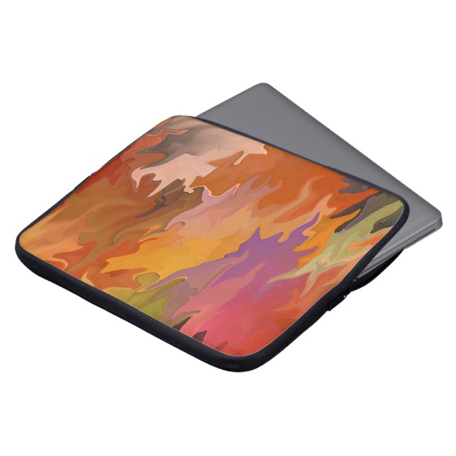 Funda Para Portátil Feliz Halloween......... (Superior anverso)