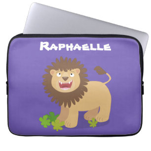 Funda Para Portátil Feliz ilustracion personalizado ruidoso