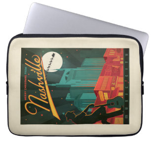 Funda Para Portátil Feliz Navidad desde Nashville