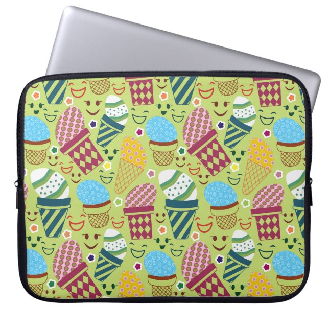 Funda Para Portátil Feliz Pascua (Frente)