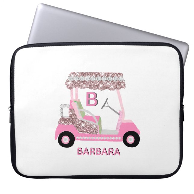 Funda Para Portátil Female Golf Cart Personalize (Frente)