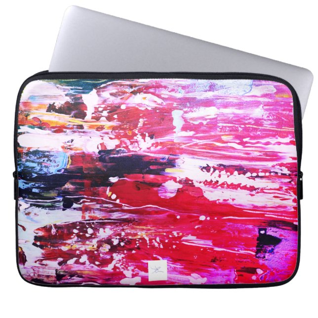 Funda Para Portátil Festivité variation rose (Frente)