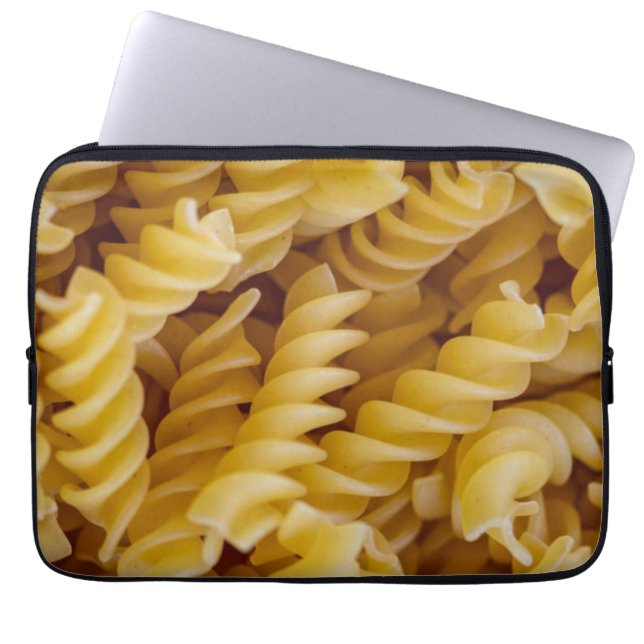 Funda Para Portátil Fideos de Pasta Fusilli (Frente)