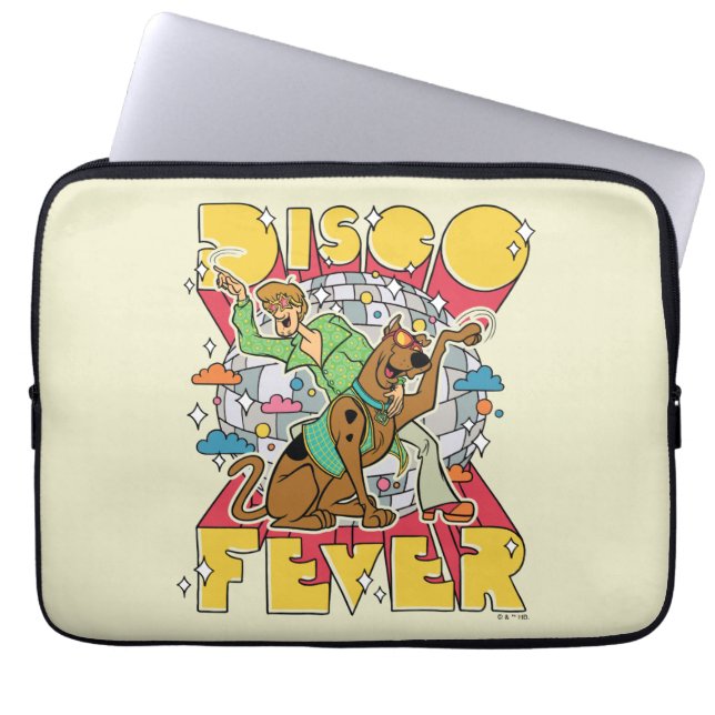 Funda Para Portátil Fiebre Disco con Scooby y Shaggy (Frente)
