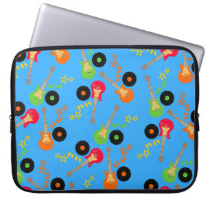 Funda Para Portátil Fiesta de cumpleaños de Rock Star Boy