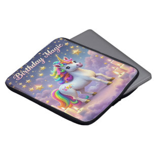 Funda Para Portátil Fiesta de los niños de Birday Magic poster Whimsic