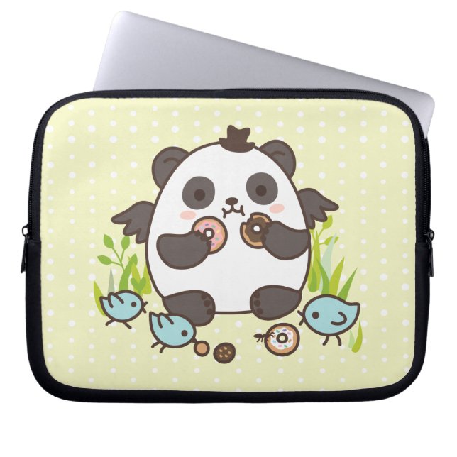 Funda Para Portátil ¡Fiesta dulce del buñuelo! (Frente)
