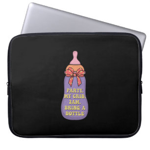 Funda Para Portátil Fiesta mi cuna 2am traer una botella