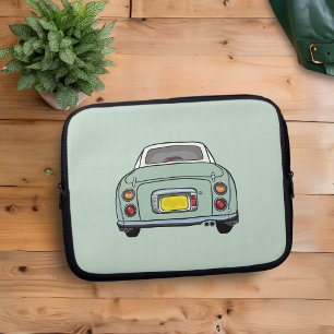 Funda Para Portátil Figaro Car Green Laptop Sleeve