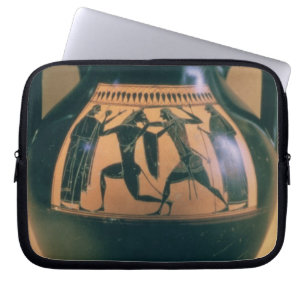 Funda Para Portátil Figura negra amphora del ático que representa