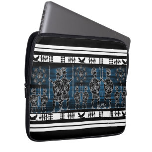 Funda Para Portátil Figura negra griega moderna