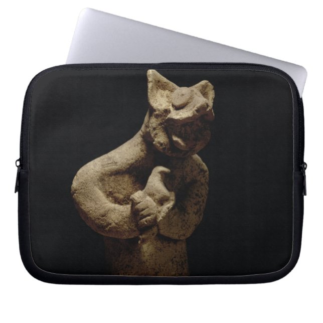 Funda Para Portátil Figurilla de un demonio León-Dirigido, (Frente)