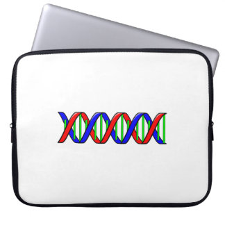 Funda Para Portátil Filamento de la DNA de la ciencia