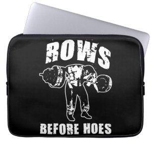 Funda Para Portátil Filas antes de Hoes - Divertido trabajo de fila de