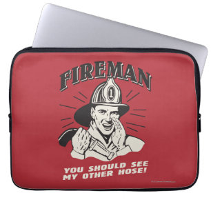 Funda Para Portátil Fireman: Deberías Ver Mi Otra Mano