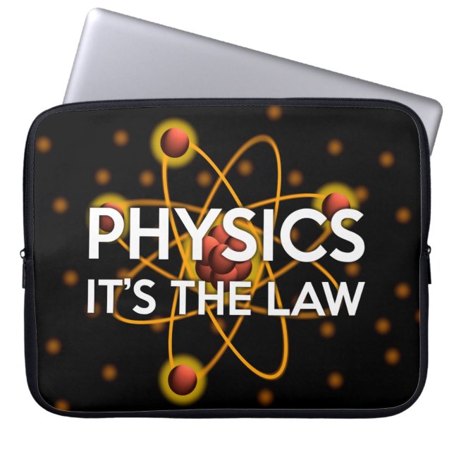 FUNDA PARA PORTÁTIL FÍSICA ES LA LEY (Frente)