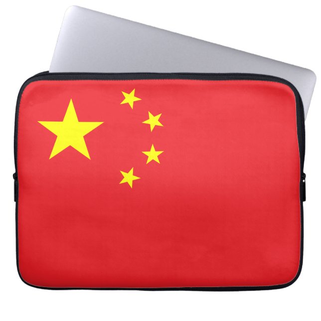 Funda Para Portátil Flag of China (Frente)
