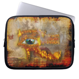 Funda Para Portátil Flamante Wadjet Oye de Horus Papyrus Portátil Slee