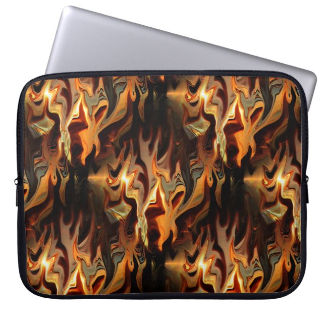 Funda Para Portátil Flames bailarinas..... (Frente)