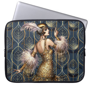 Funda Para Portátil Flapor vintage Art Deco