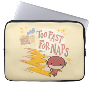 Funda Para Portátil Flash Chibi   Demasiado Rápido Para Napas
