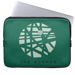 Funda Para Portátil Flecha Mapa de Glades City