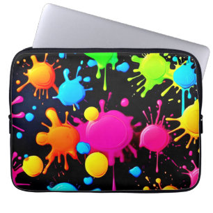 Funda Para Portátil Flechas de pintura en negrita y brillante