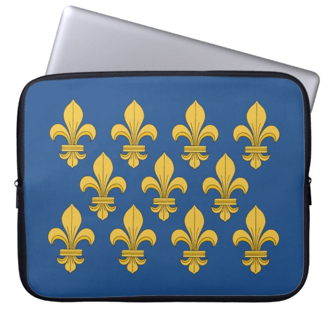 Funda Para Portátil Fleur-de-lis (Frente)