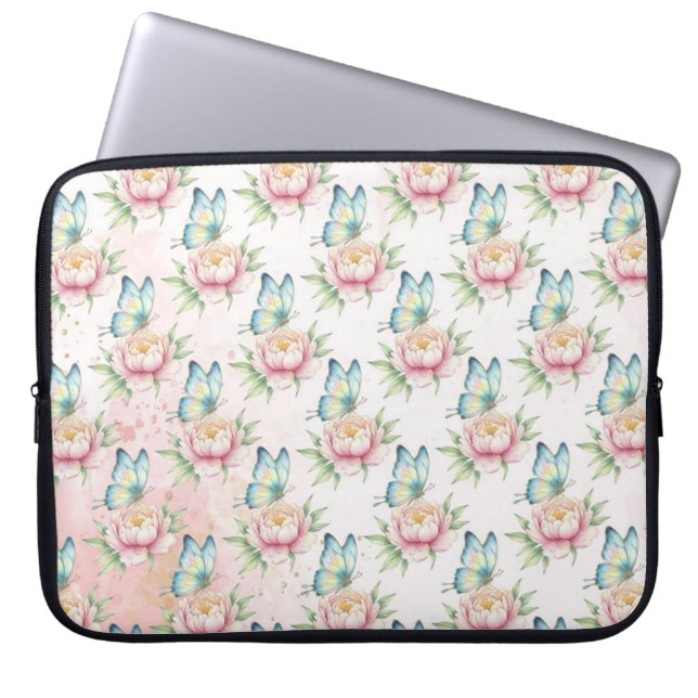 Funda Para Portátil Flor (Frente)