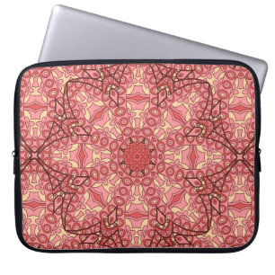 Funda Para Portátil Flor abstracta mandala patrón étnico sin fisuras