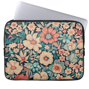 Funda Para Portátil Flor bohemia