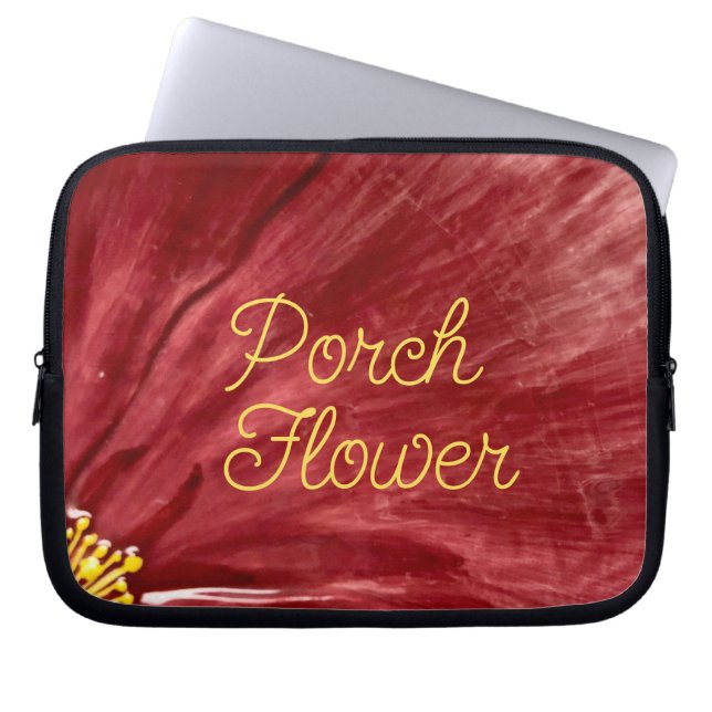 Funda Para Portátil Flor de cerdo / Original / (Frente)