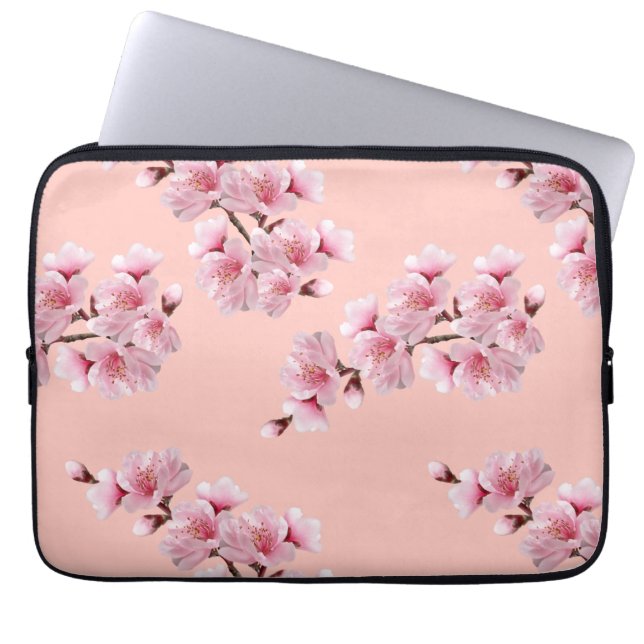 Funda Para Portátil Flor de cerezo (Frente)