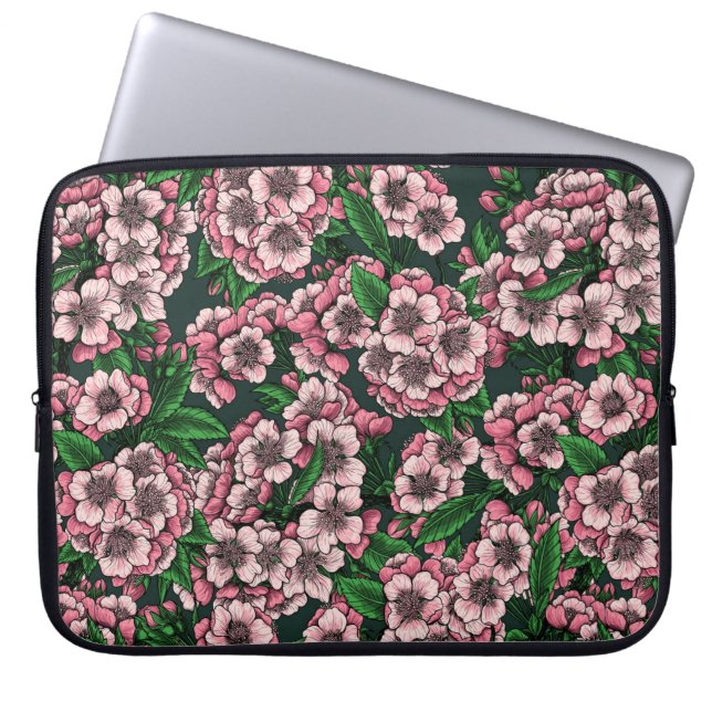 Funda Para Portátil Flor de cerezo 2 (Frente)
