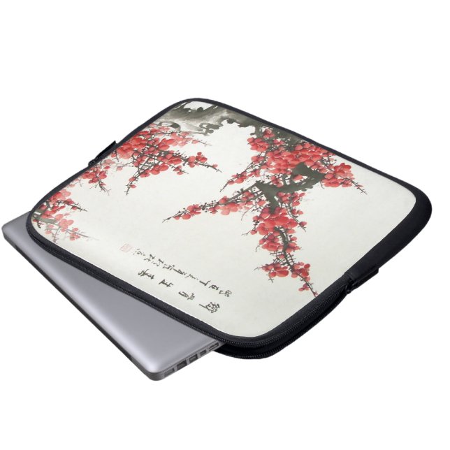 Funda Para Portátil Flor de cerezo china (Inferior anverso)