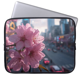 Funda Para Portátil Flor de Cerezo Moderna 15'