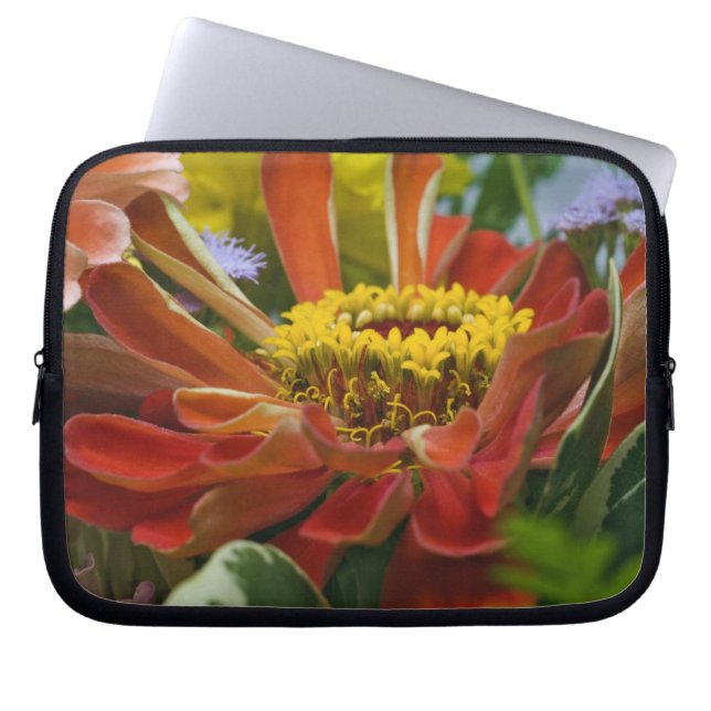 Funda Para Portátil Flor de crisantemo (Frente)