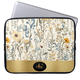 Funda Para Portátil Flor de flores silvestres
