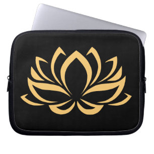 Funda Para Portátil Flor de la flor de Lotus del japonés