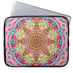 Funda Para Portátil Flor de Mandala: Diseño artístico