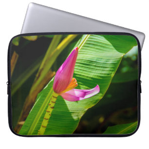 Funda Para Portátil Flor de plátano, jardines Limahuli, traje húmedo K