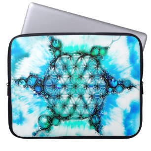 Funda Para Portátil Flor De Vida - Formas Coloridas 3