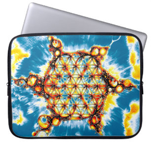 Funda Para Portátil Flor De Vida - Formas Coloridas 5