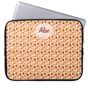 Funda Para Portátil Flor del búho