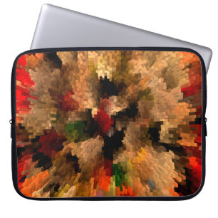 Funda Para Portátil Flor en llamas......